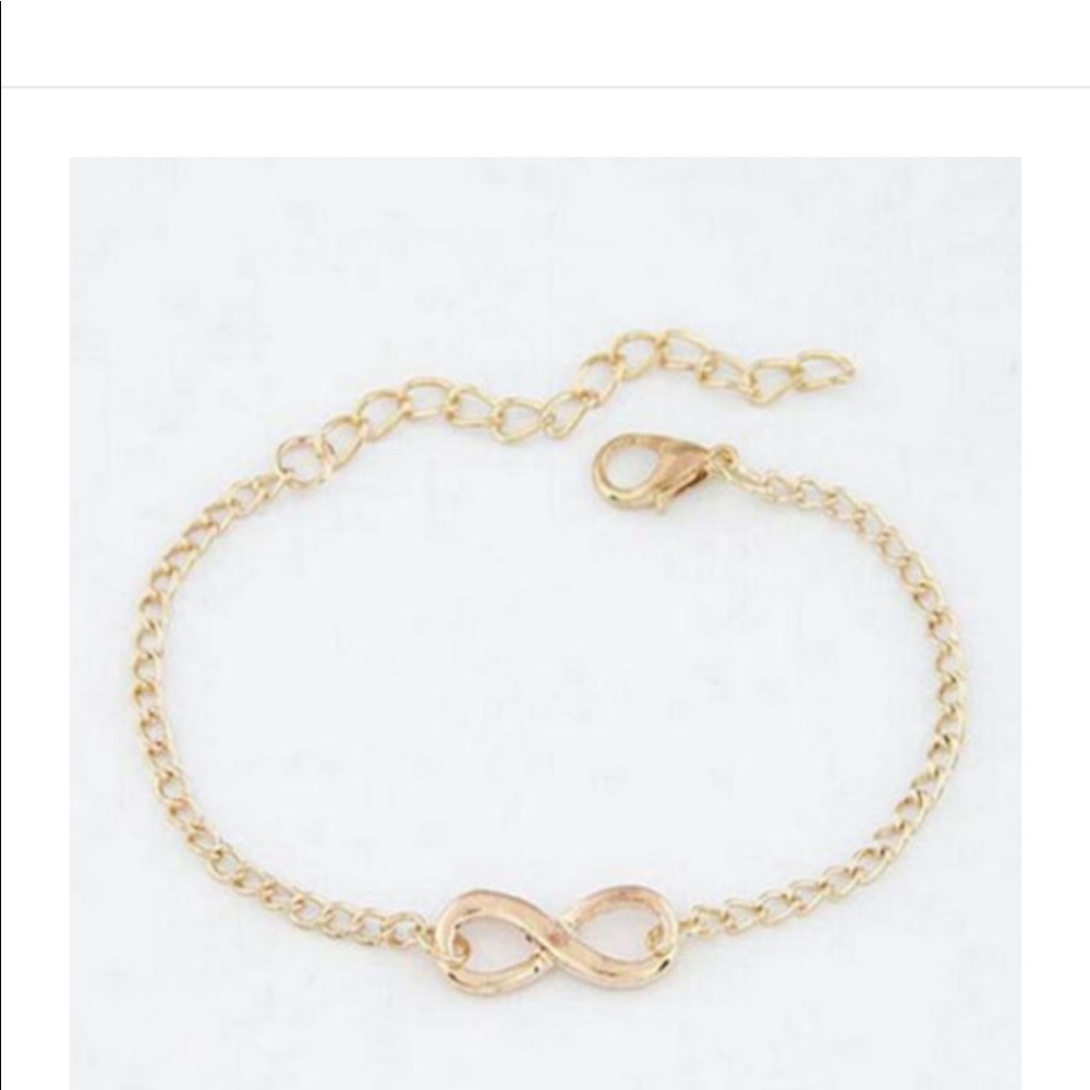 PALMPÉ Gold Infinity Bracelet